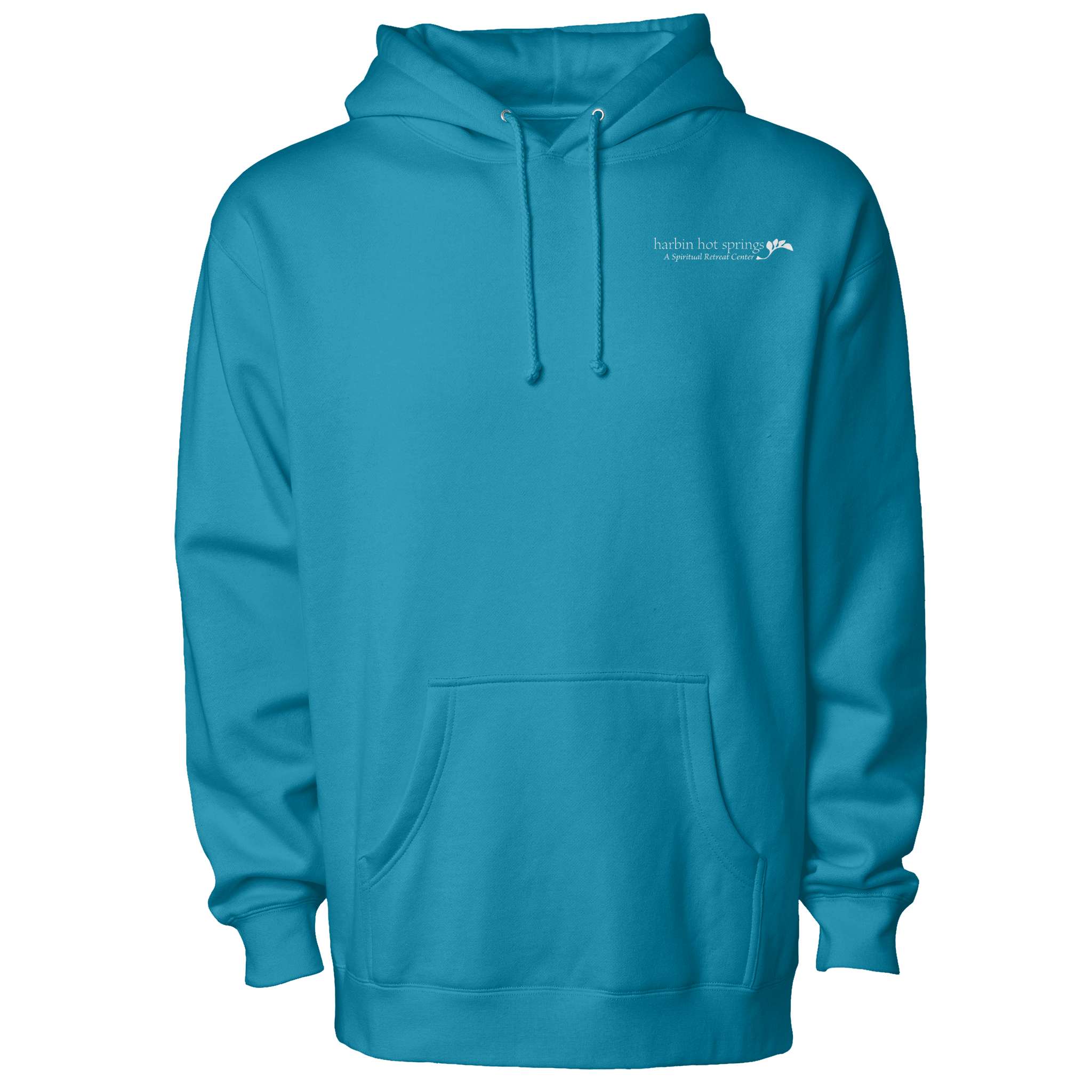 Turquoise Pullover Hoodie
