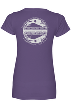 Women's V-neck Logo Tee