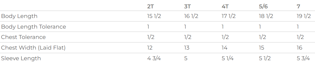 Toddler 100% Cotton Logo T-Shirt