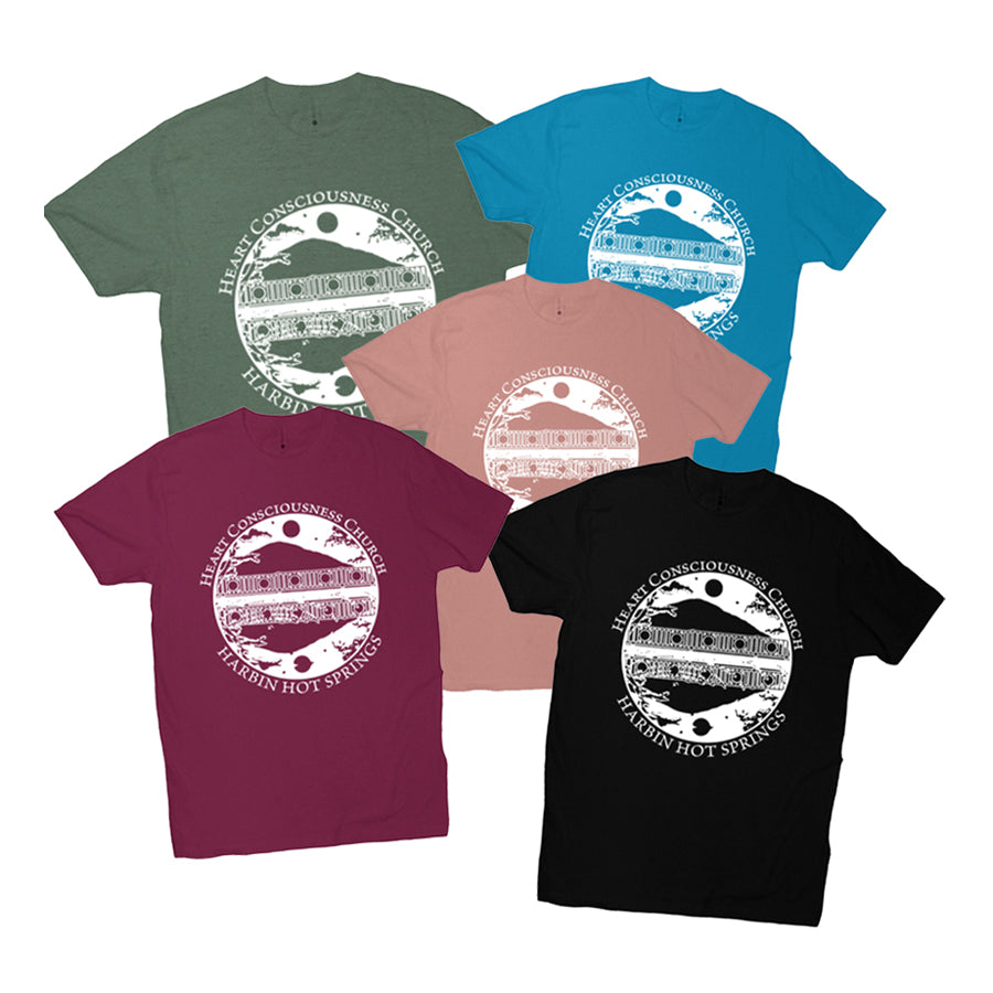 Cotton T-Shirt with Circle Back Logo
