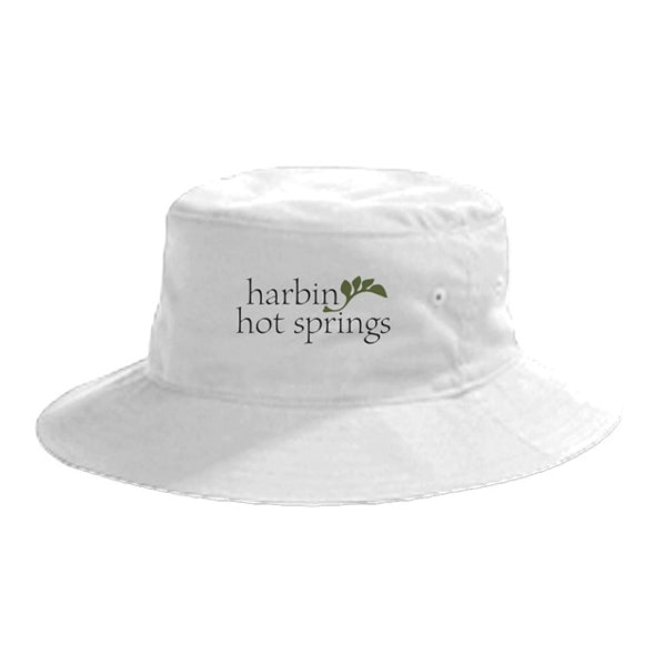 Harbin Hot Springs Printed Logo Bucket Cap