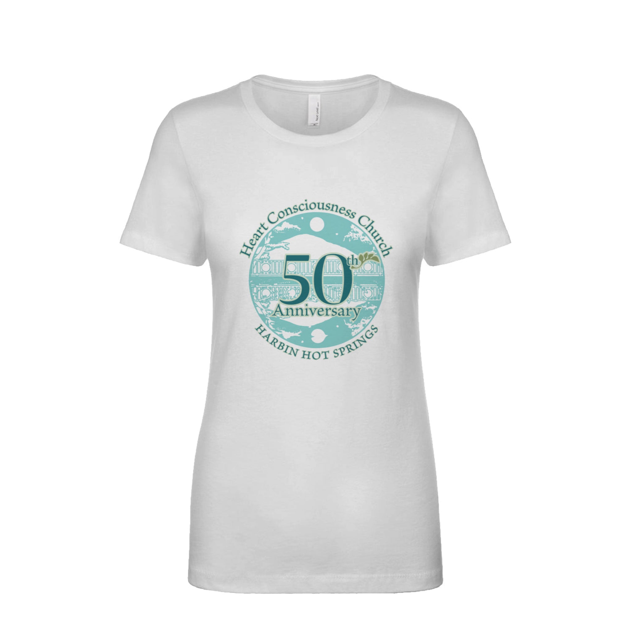 HCC 50th Anniversary - Womens Cotton T-Shirt