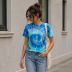 Tie-Dye Harbin Logo Tee