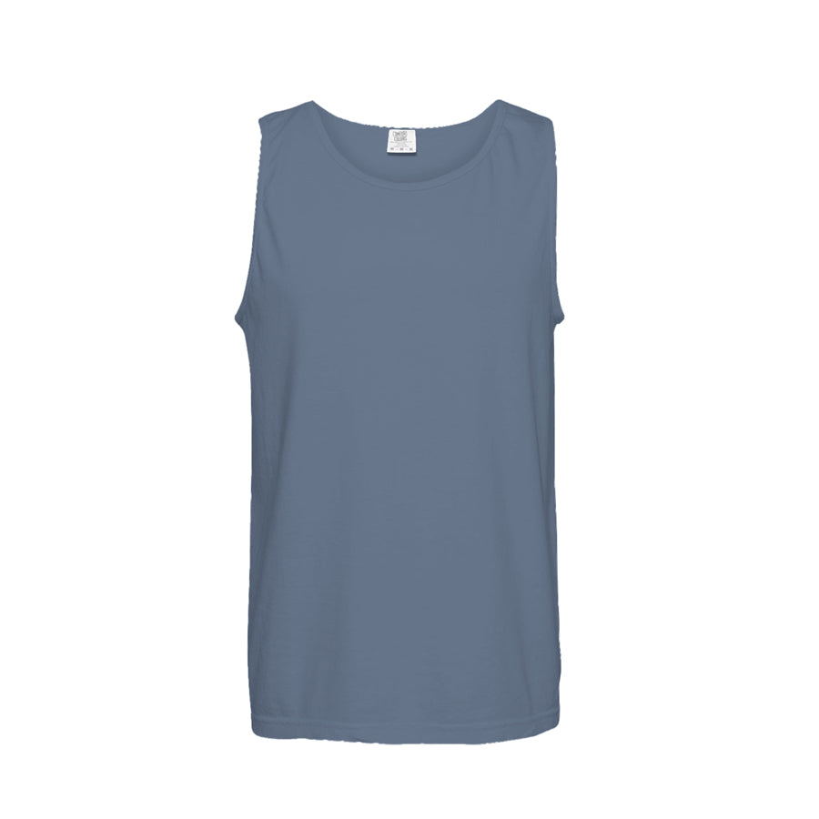 Cotton Unisex Circle Back Tank Top
