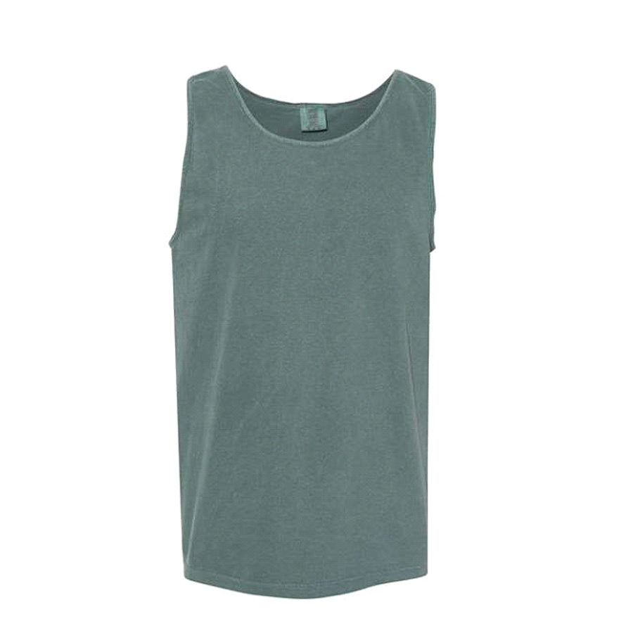 Cotton Unisex Circle Back Tank Top