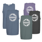 Cotton Unisex Circle Back Tank Top